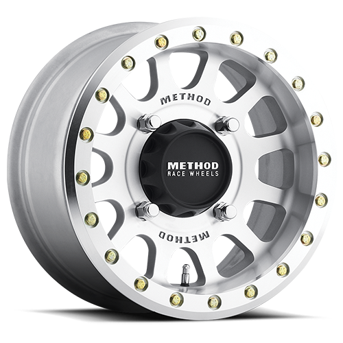Aluminum Wheels 15x7 MR401 Beadlock UTV Bolt Pattern 5 On 114.3 Offset 38 Lip Size 0.79 Machined Raw Machined SL Method