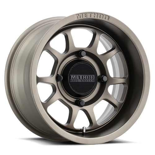 Aluminum Wheels 15x7 MR409 Bead Grip UTV Bolt Pattern 4 On 136 Offset 38 Lip Size 2.28 Steel Grey GY Method
