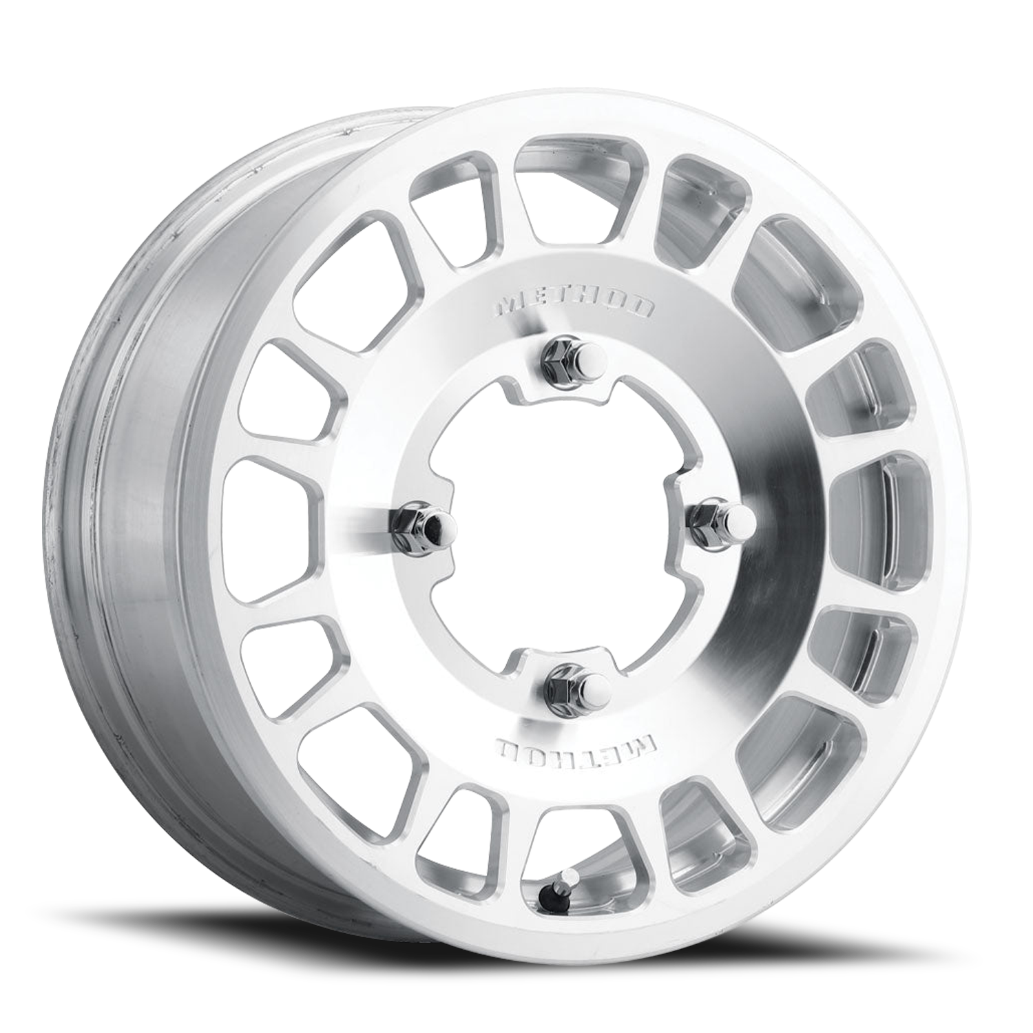 Aluminum Wheels 15x6 MR412 Beadlock UTV Bolt Pattern 5 On 114.3 Offset 51 Lip Size 0 Machined Raw Machined Method