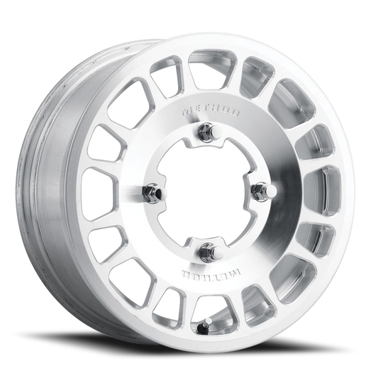 Aluminum Wheels 15x6 MR412 Beadlock UTV Bolt Pattern 4 On 136 Offset 51 Lip Size 0 Machined Raw Machined Method