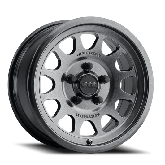 Aluminum Wheels 15x7 MR414 Bead Grip UTV Bolt Pattern 5 On 114.3 Offset 13 Lip Size 1.18 Graphite GY Method