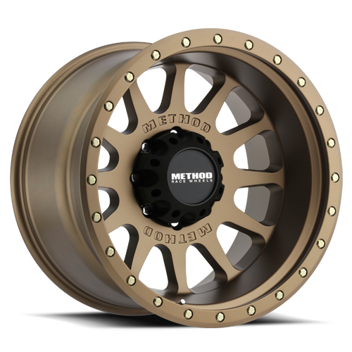 Aluminum Wheels 20x10 NV MR605 Bolt Pattern 8 On 165.1 Offset -24 Method Bronze BRZ Method
