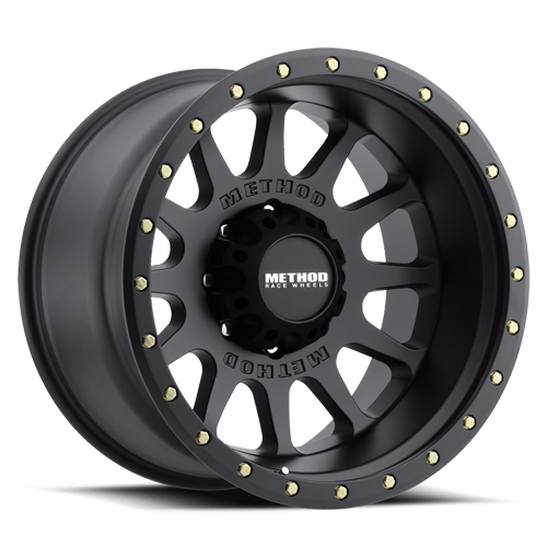 Aluminum Wheels 20x12 NV MR605 Bolt Pattern 8 On 165.1 Offset -52 Lip Size 4.92 Matte Black MB Method