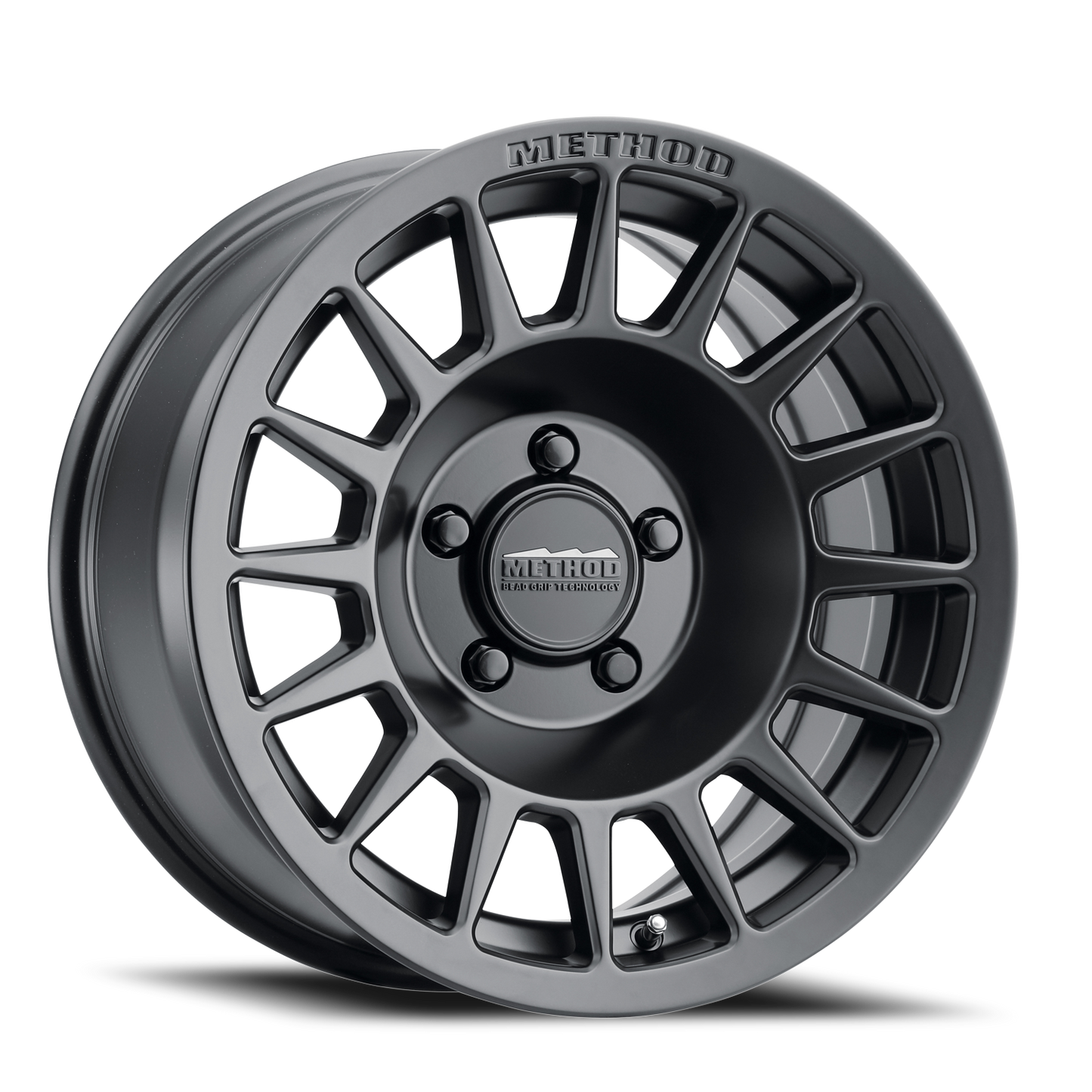 Aluminum Wheels 16x7 Bead Grip MR707 Bolt Pattern 5 On 114.3 Offset 30 Lip Size 0 Matte Black MB Method
