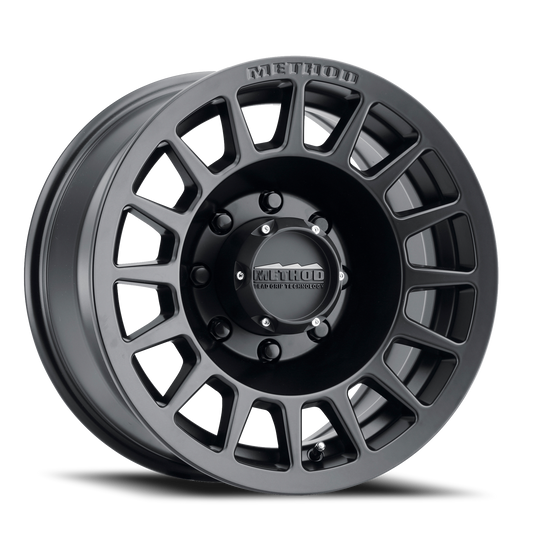 Aluminum Wheels 18x9 Bead Grip MR707 Bolt Pattern 8 On 165.1 Offset 18 Lip Size 0 Matte Black MB Method