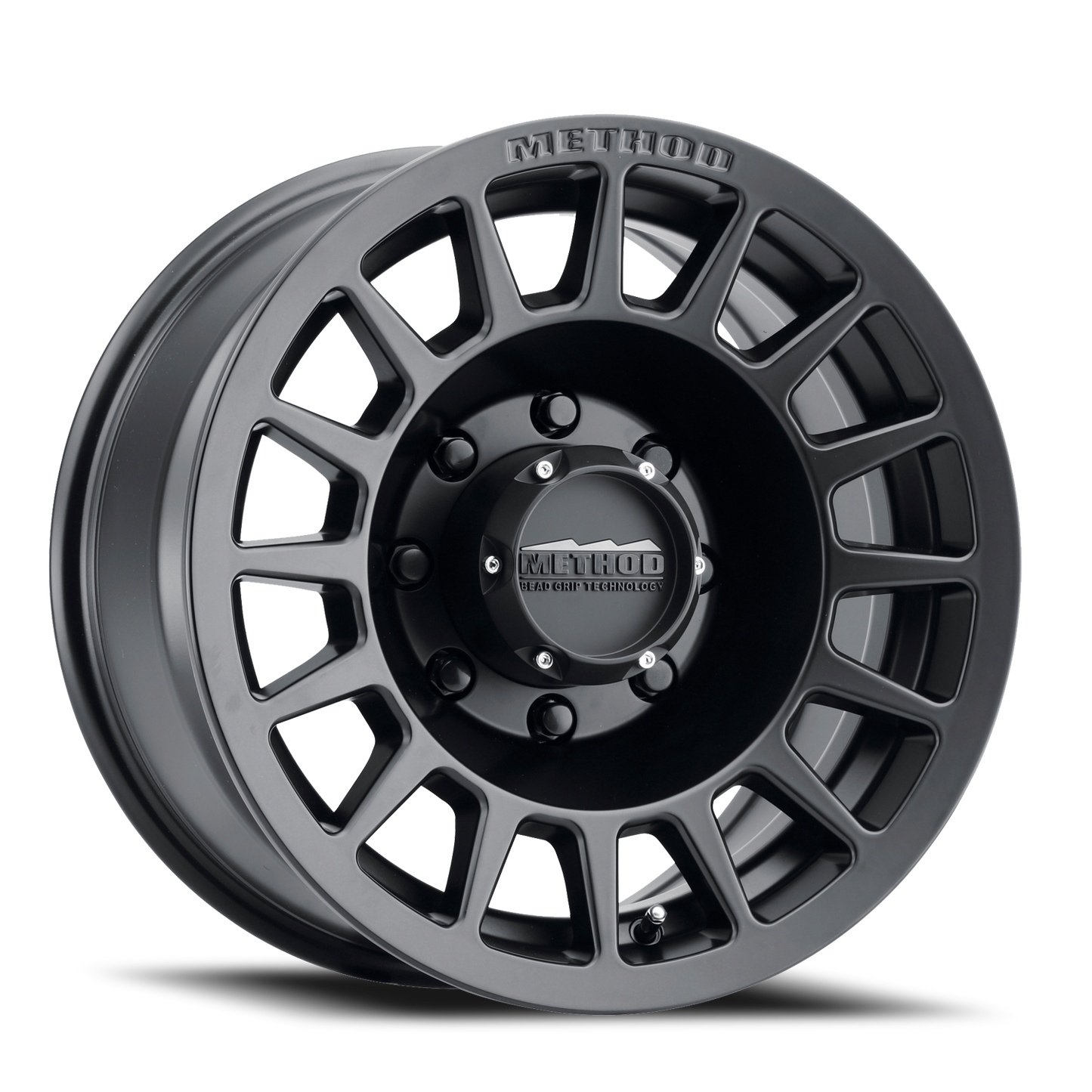 Aluminum Wheels 18x9 Bead Grip MR707 Bolt Pattern 8 On 180 Offset 18 Lip Size 0 Matte Black MB Method