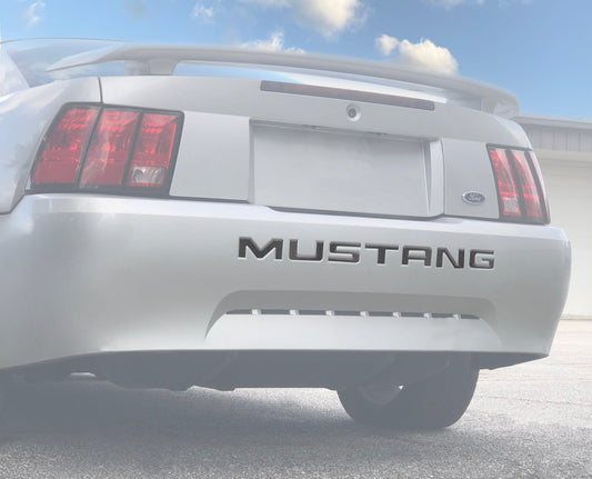 Bumper Letter Inserts Fits 1999-2004 Ford Mustang