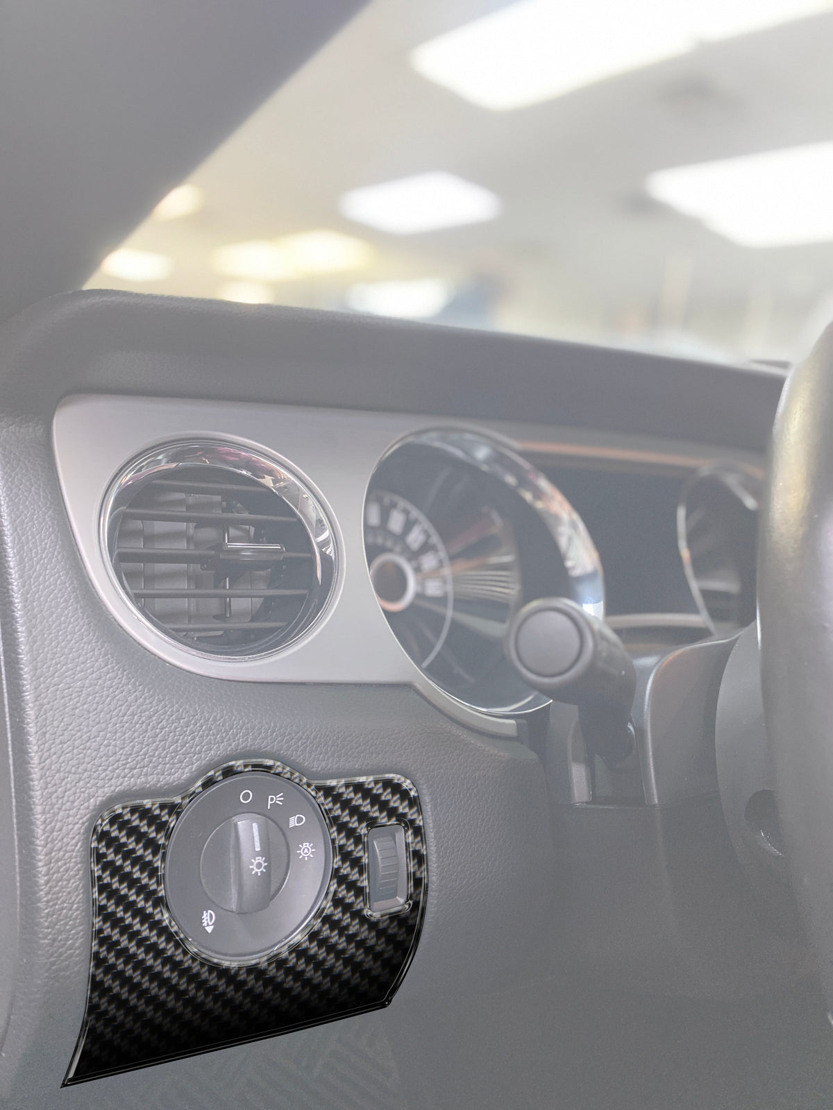 Light Control Trim Fits 2010-2014 Ford Mustang