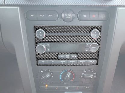 Radio Accent Trim Fits 2005-2009 Ford Mustang