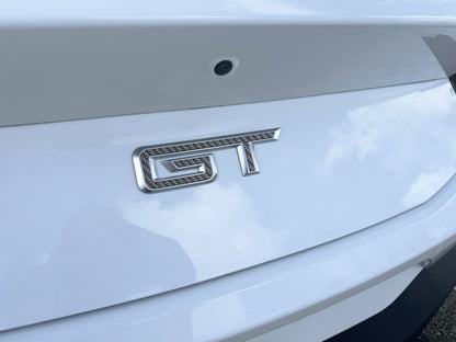 Rear GT Emblem Inserts Fits 2024-2027 Ford Mustang