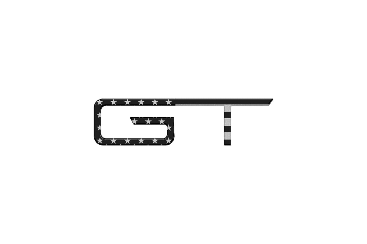 Rear GT Emblem Inserts Fits 2024-2027 Ford Mustang