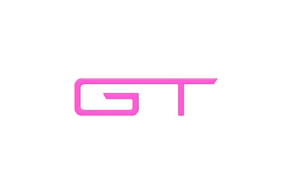 Rear GT Emblem Inserts Fits 2024-2027 Ford Mustang