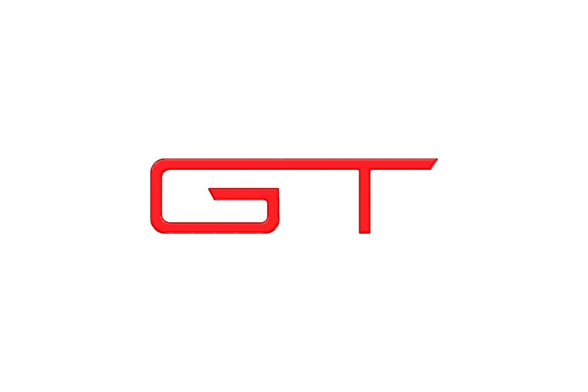 Rear GT Emblem Inserts Fits 2024-2027 Ford Mustang