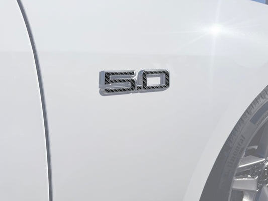 5.0 Emblem Inserts Fits 2024-2026 Ford Mustang