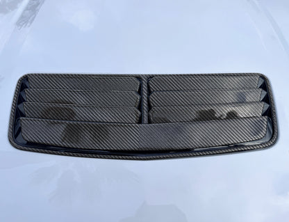 Hood Vent Accent Trim Fits 2024-2027 Ford Mustang