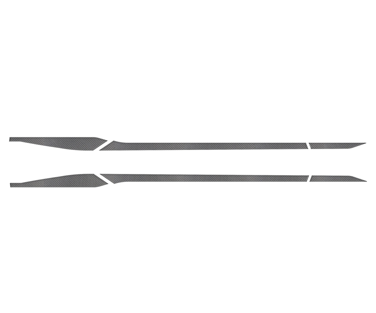 Side Skirt Accent Trim Fits 2024-2027 Ford Mustang