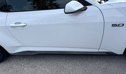 Side Skirt Accent Trim Fits 2024-2027 Ford Mustang