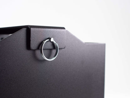 MeLe Design Firm Group 35 battery mount latch pin close up