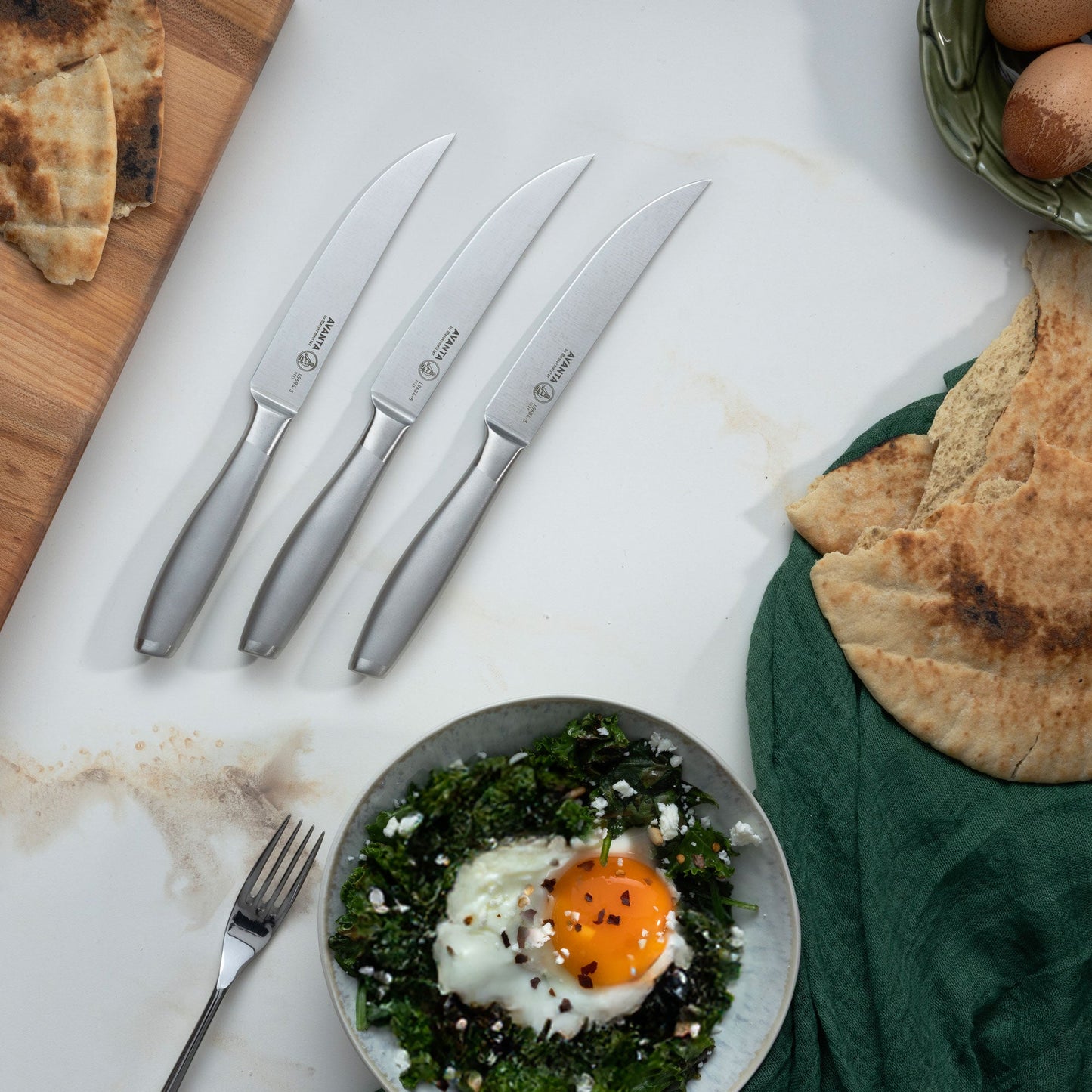Avanta Stainless Fine Edge Steak Knife Set - 4 Piece