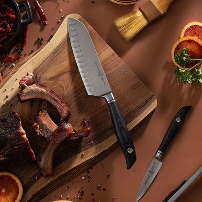 Blacksmith Kullens Santoku Knife - 6.5"
