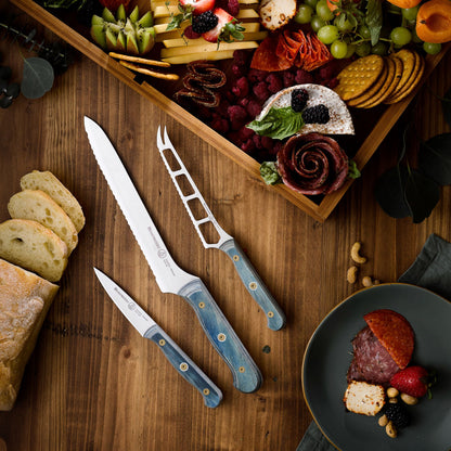 Custom Blue Paring Knife - 3.5"