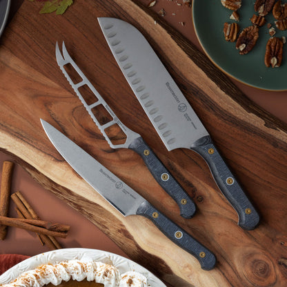 Custom Kullens Santoku Knife - 7"