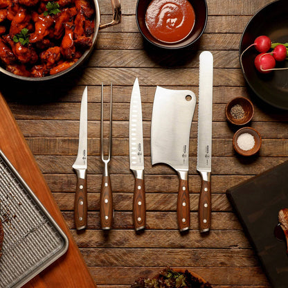 Avanta Forged Pro BBQ Knife Set - 6 Piece