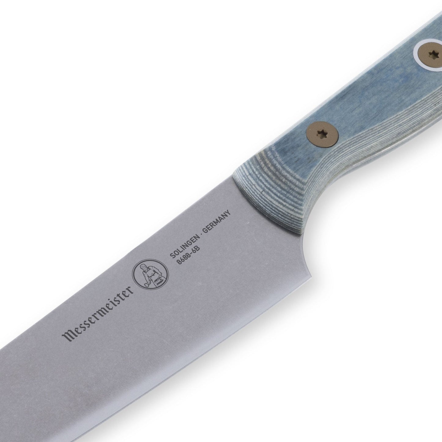 Custom Blue Utility Knife - 6"