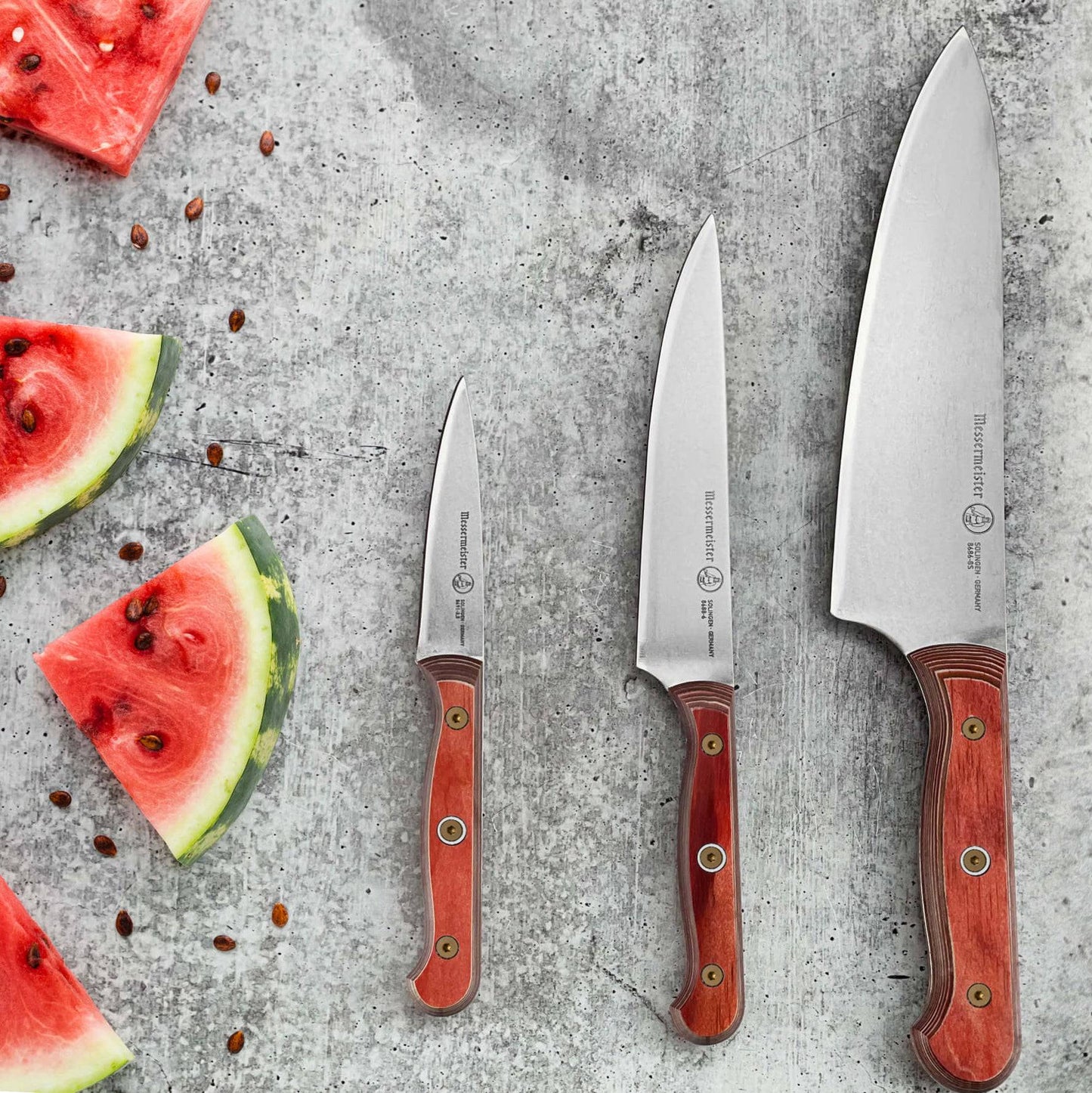 Custom Red Utility Knife - 6"