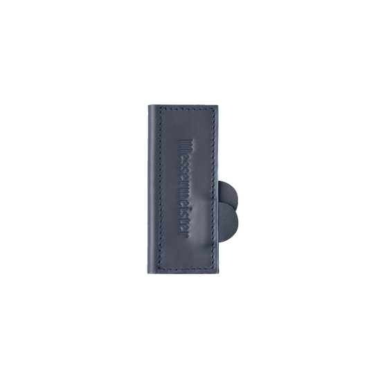 Midnight Navy Leather Magnetic Edge-Guard - 4"