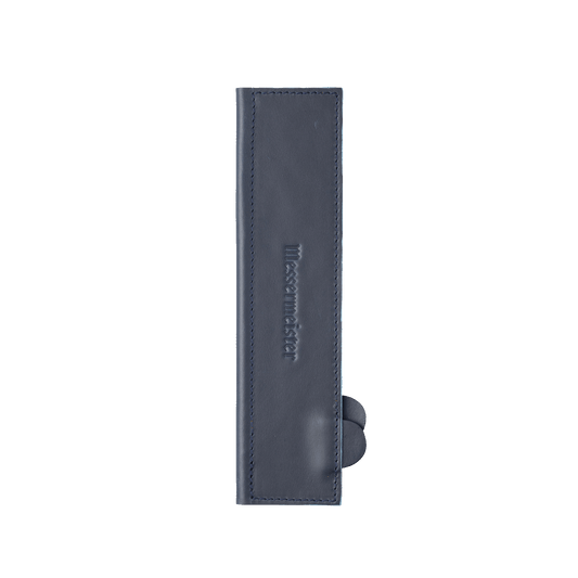 Midnight Navy Leather Magnetic Edge-Guard - 8.5"