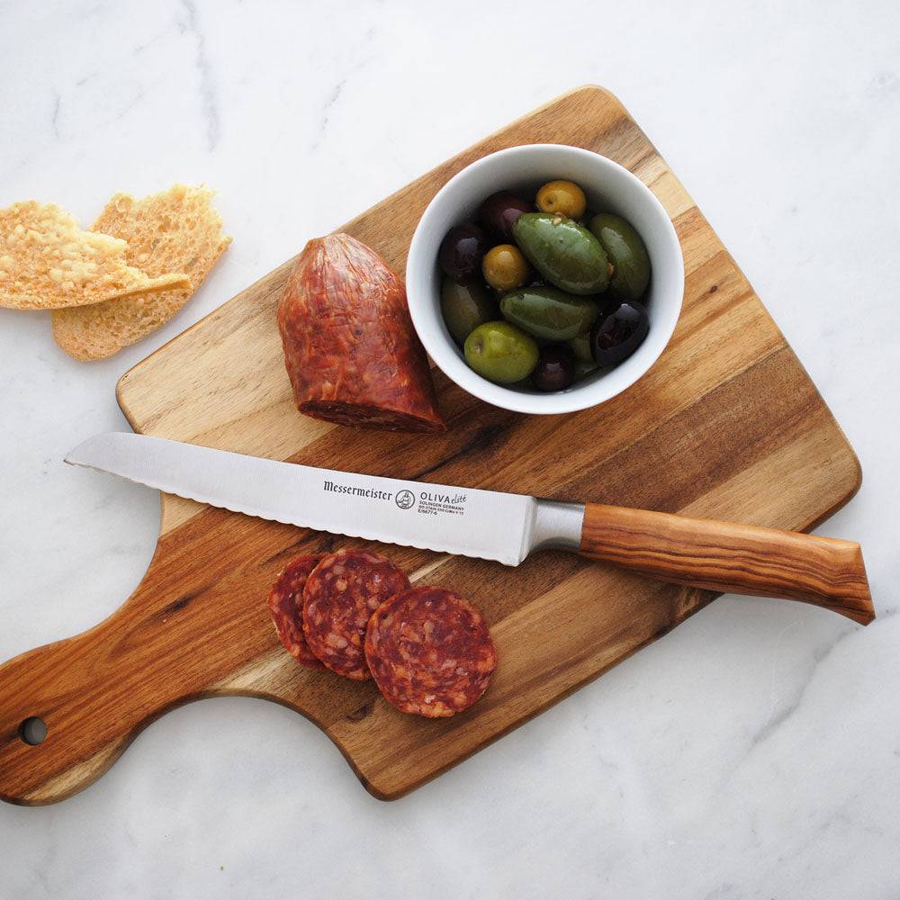 Oliva Elite Reverse Scalloped Utility Knife - 6"