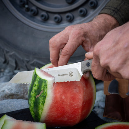Overland Chef Leather Knife Roll Set - 6 Piece