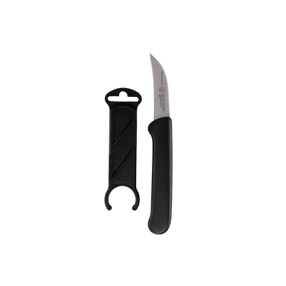 Black Birds Beak Parer with Matching Sheath - 2.5"