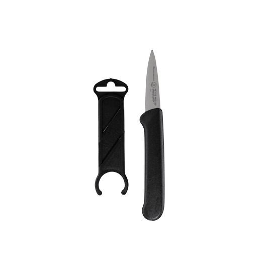 Garnishing Knife with Matching Sheath - 2"