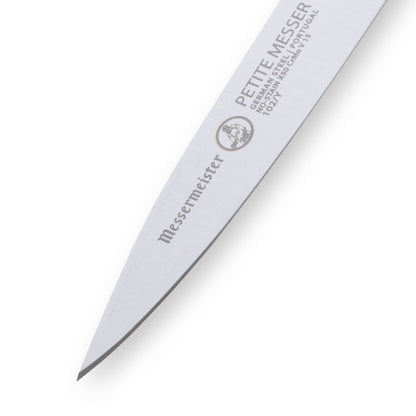 Yellow Spear Point Parer with Matching Sheath - 3"