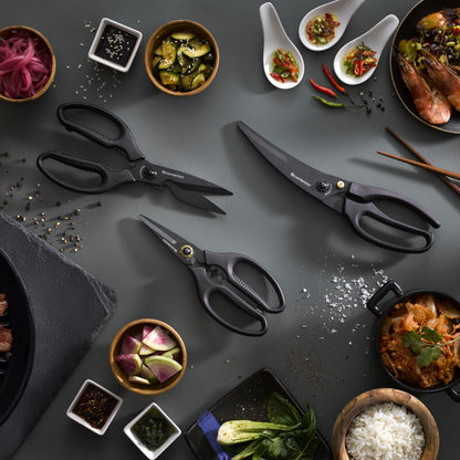 Push Button Take-Apart Poultry Shears - 10"
