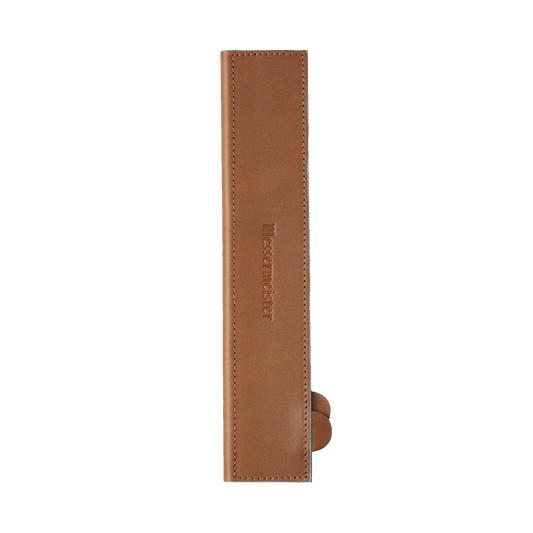 Saddle Brown Leather Magnetic Edge-Guard - 10.5"