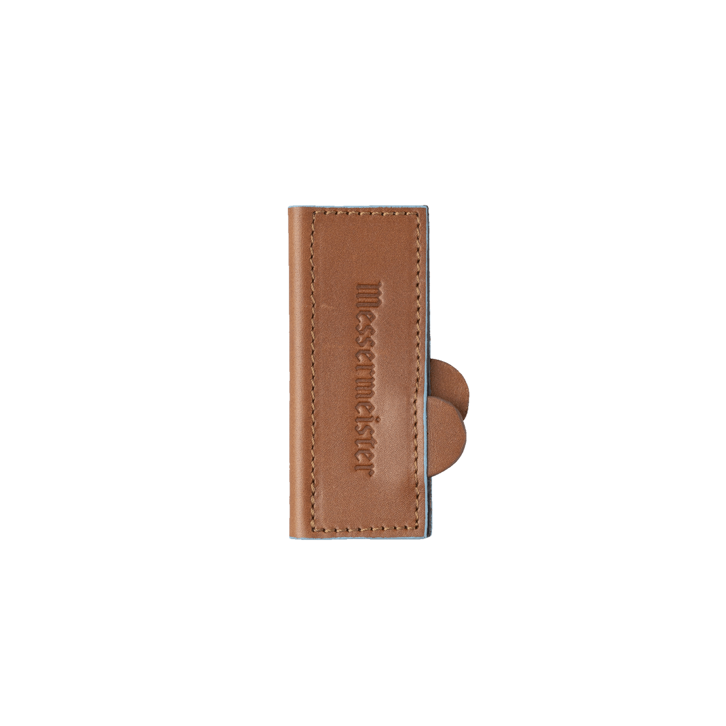 Saddle Brown Leather Magnetic Edge-Guard - 4"