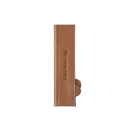 Saddle Brown Leather Magnetic Edge-Guard - 6.5"