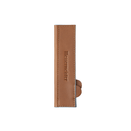 Saddle Brown Leather Magnetic Edge-Guard - 6.5"