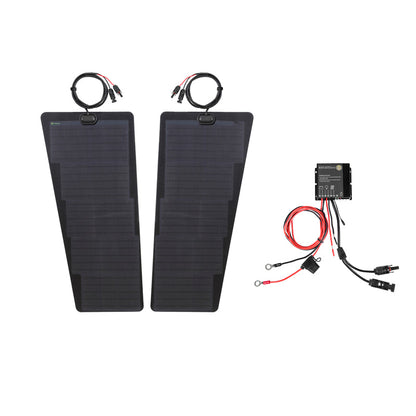Mitsubishi Outlander 4th Gen (2021-Present) Lensun 90W Hood Flexible Solar Panel