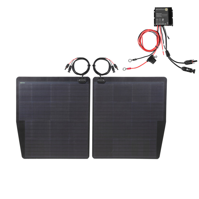 Mitsubishi Pajero(Montero, Shogun) Lensun 140W Hood/Bonnet Flexible Solar Panel