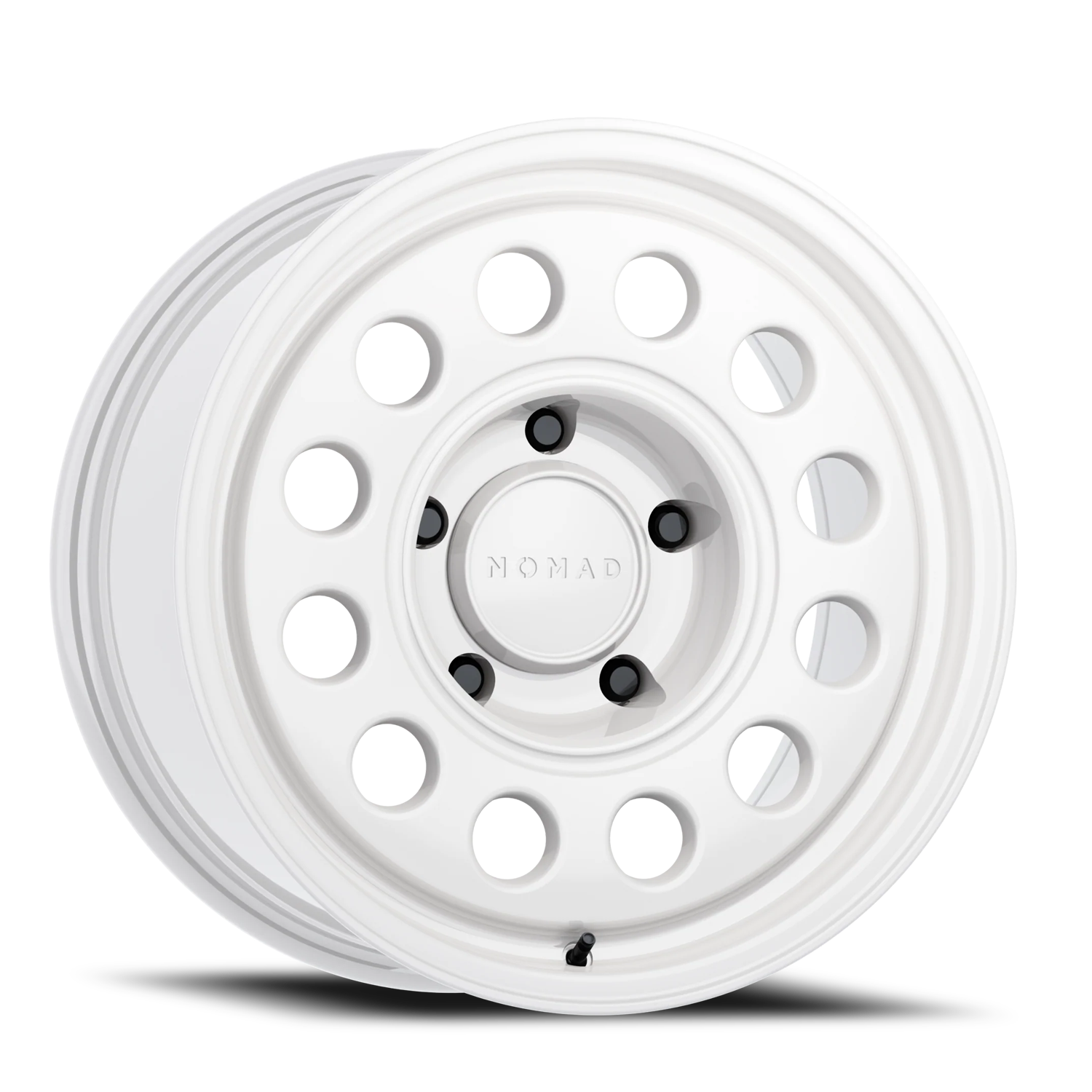 Aluminum Wheels 17x8.5 501SA Convoy Salt White 5 On 150 Bolt Pattern 110.3 Bore 0 Offset Nomad Wheels