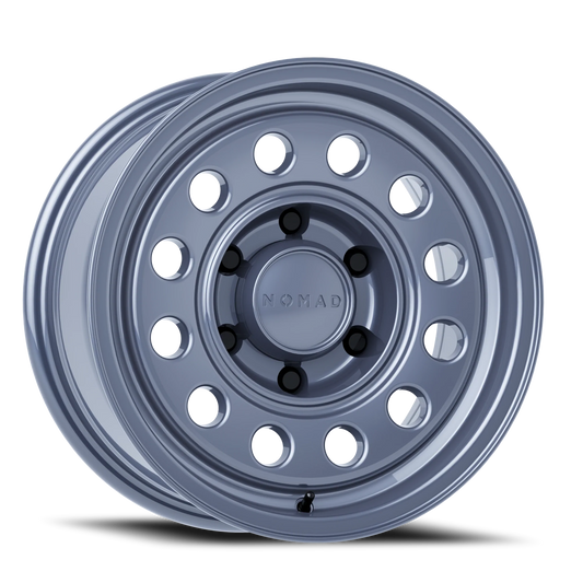 Aluminum Wheels 16x8 501UG Convoy Utility Gray 6 On 139.7 Bolt Pattern 106.1 Bore -10 Offset Nomad Wheels
