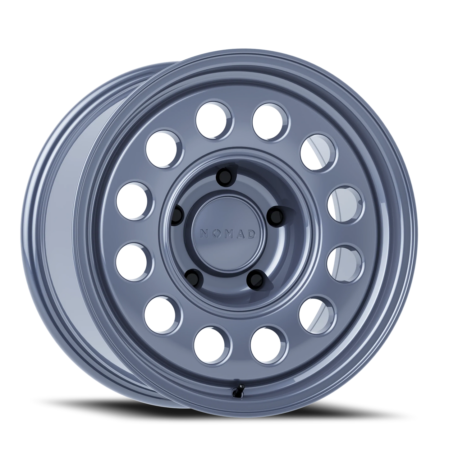 Aluminum Wheels 17x8.5 501UG Convoy Utility Gray 5 On 150 Bolt Pattern 110.3 Bore -10 Offset Nomad Wheels