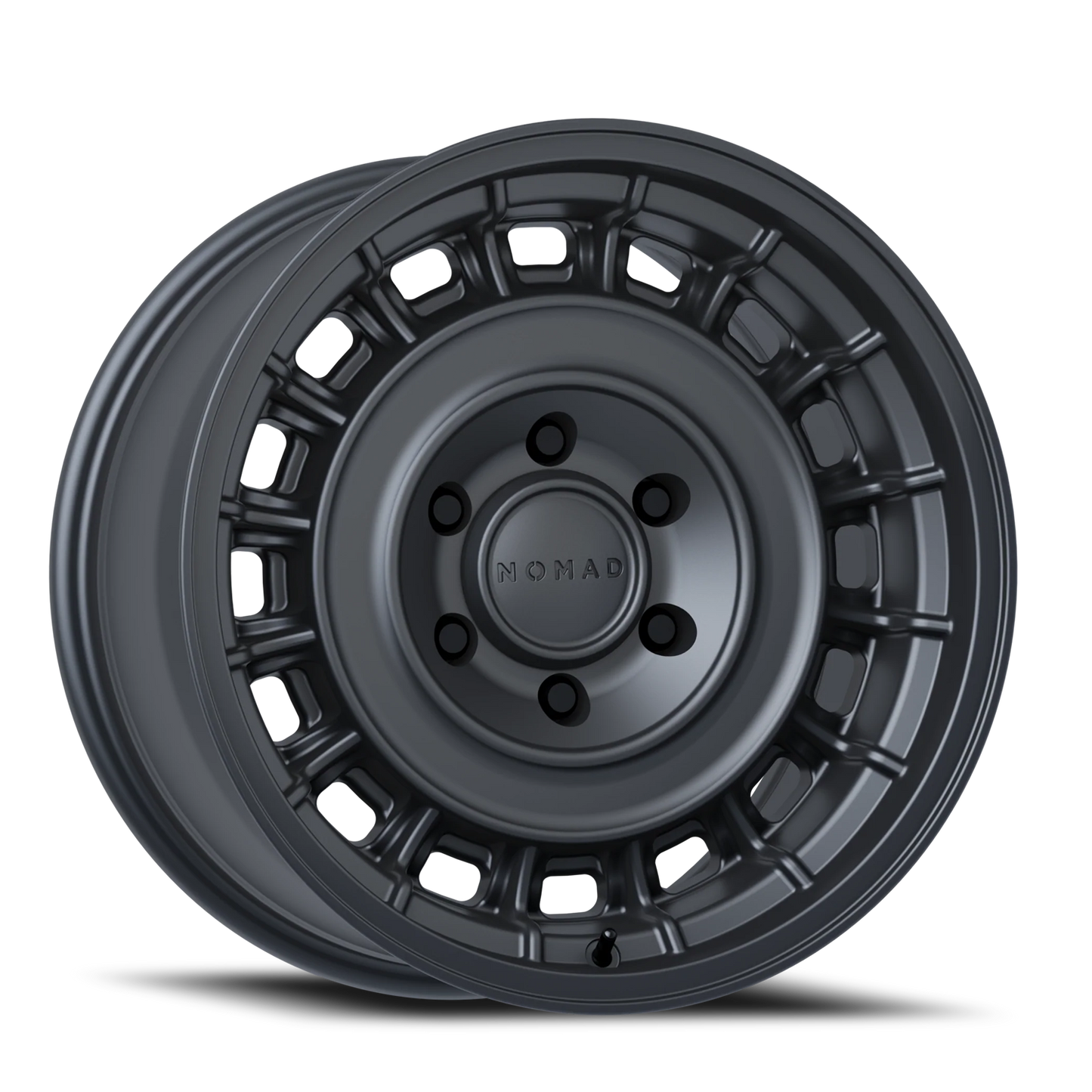 Aluminum Wheels 17x8.5 502DU Arvo Dusk Grey 5 On 127 Bolt Pattern 78.1 Bore 0 Offset Nomad Wheels