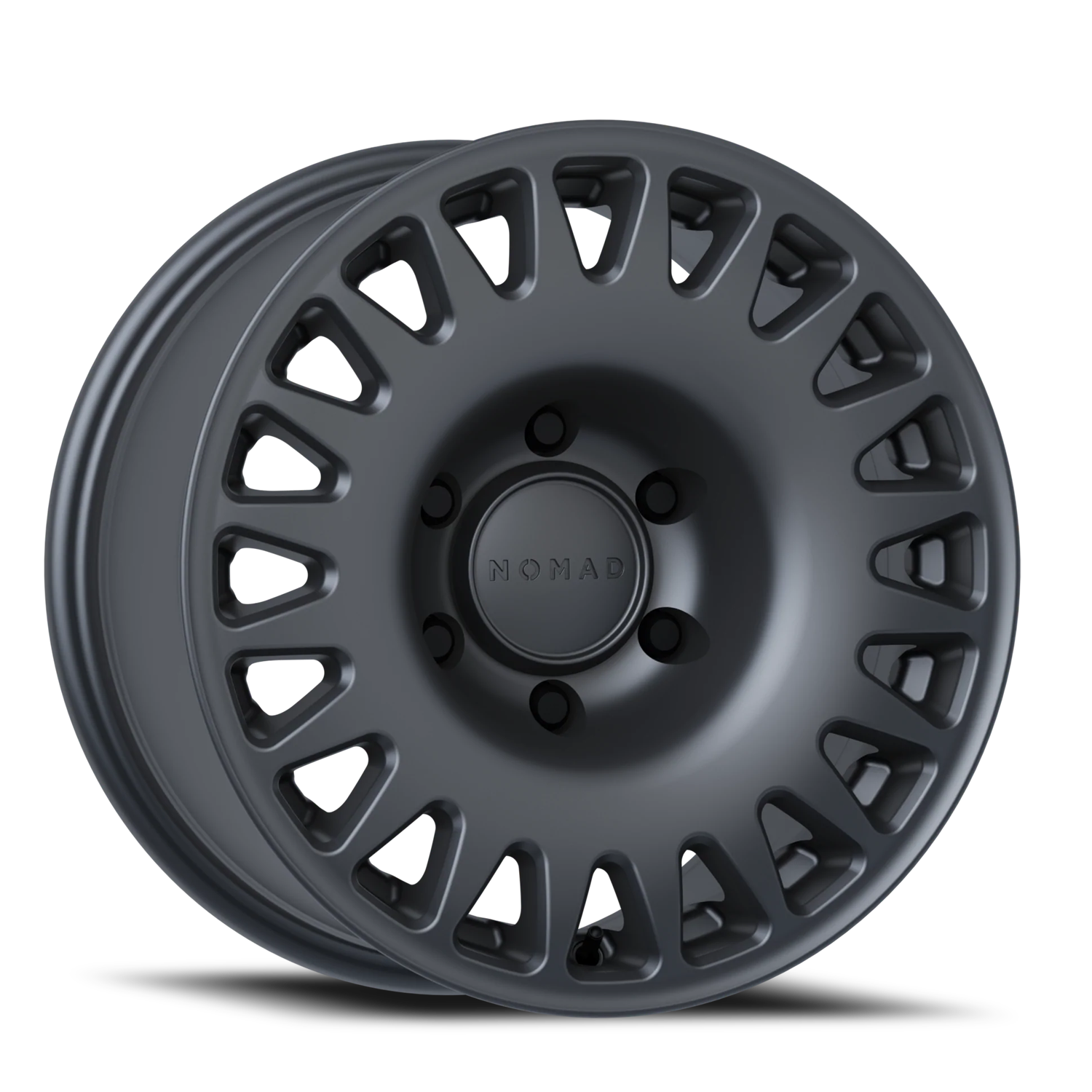 Aluminum Wheels 17x8.5 503DU Sahara Dusk Grey 6 On 139.7 Bolt Pattern 106.1 Bore 0 Offset Nomad Wheels