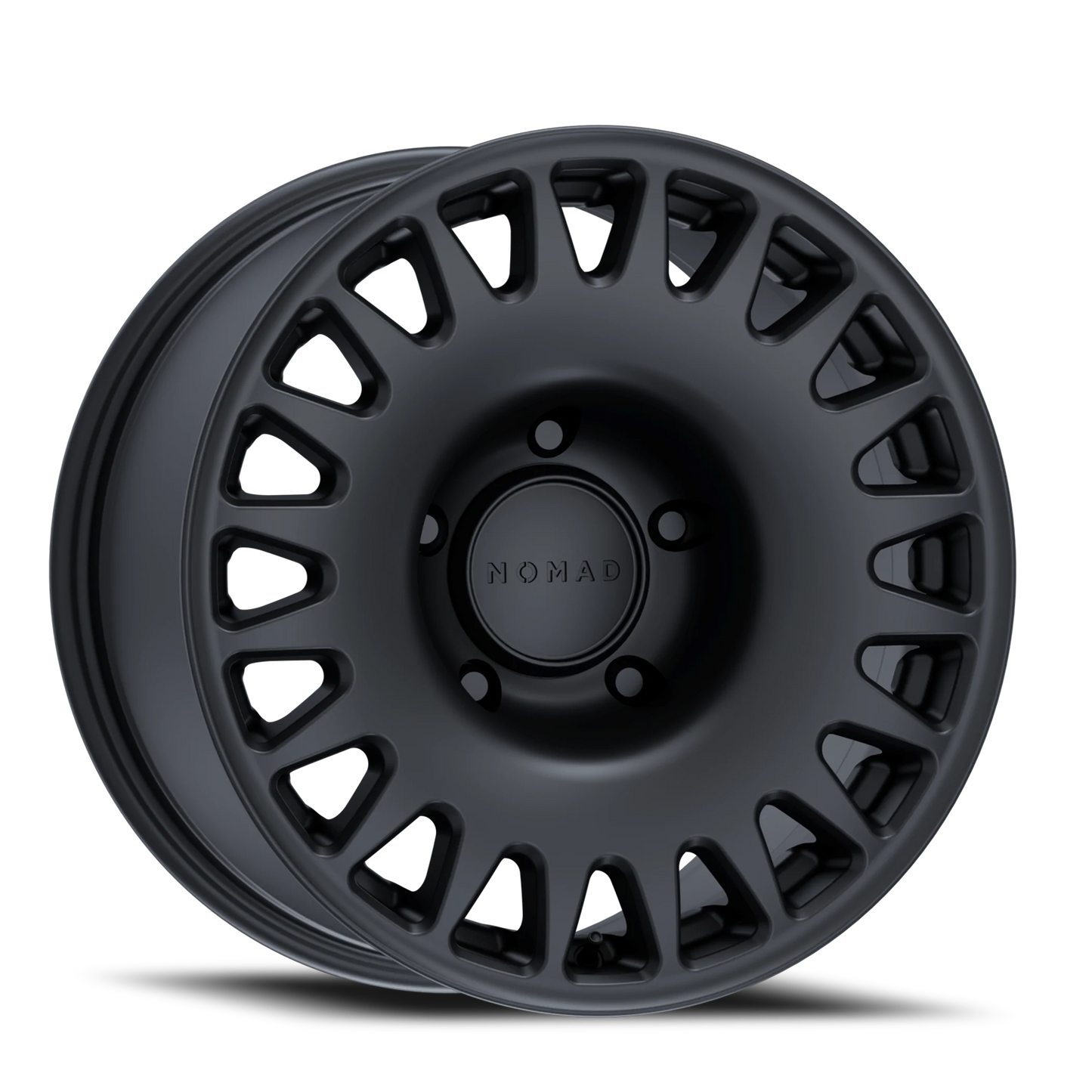 Aluminum Wheels 17x7.5 503SB Sahara Stain Black 5 On 130 Bolt Pattern 78.1 Bore 50 Offset Nomad Wheels