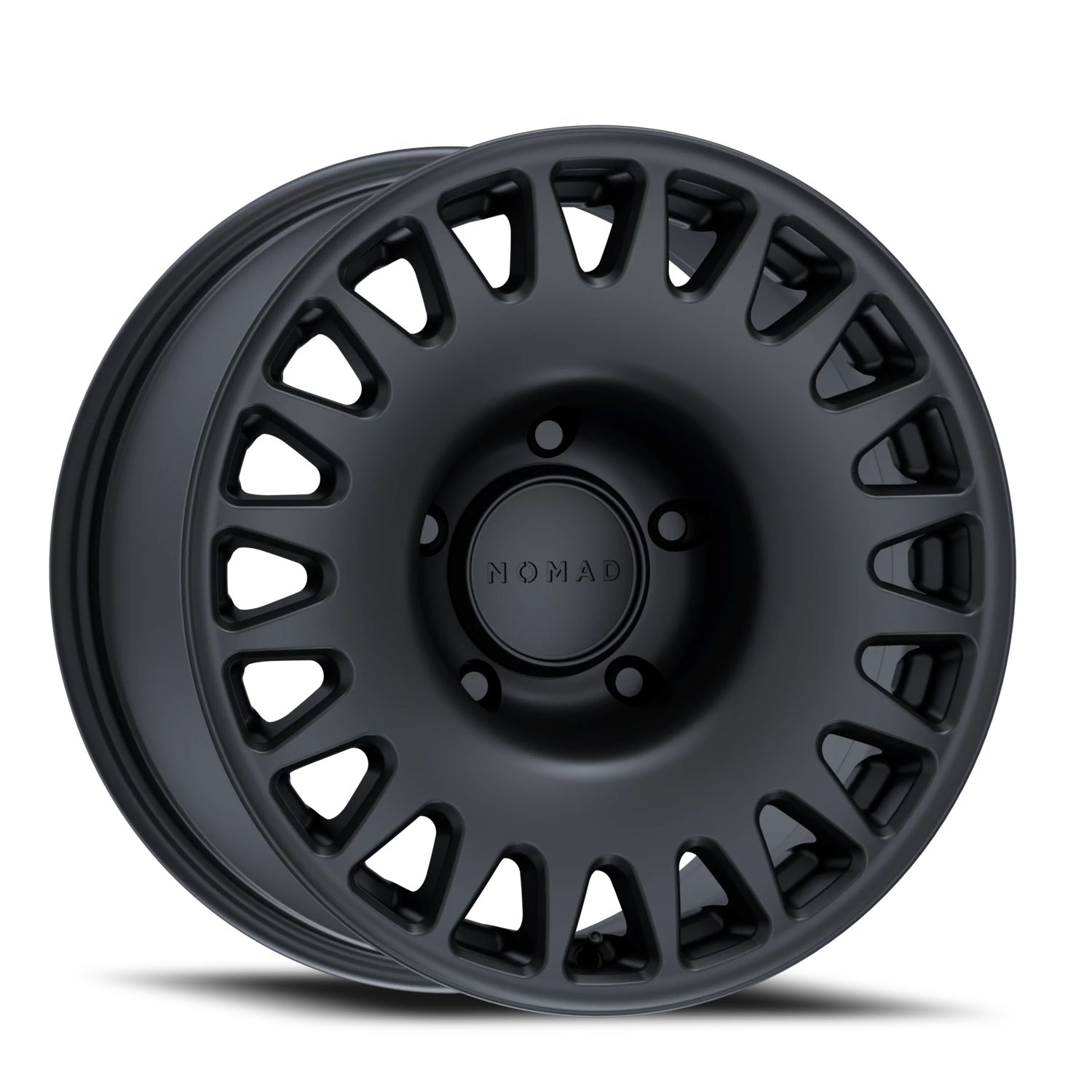 Aluminum Wheels 17x8.5 503SB Sahara Stain Black 5 On 127 Bolt Pattern 78.1 Bore 0 Offset Nomad Wheels